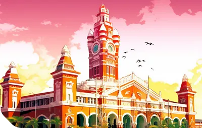 Chennai, India illustration for #BRB #BRBIndia event link