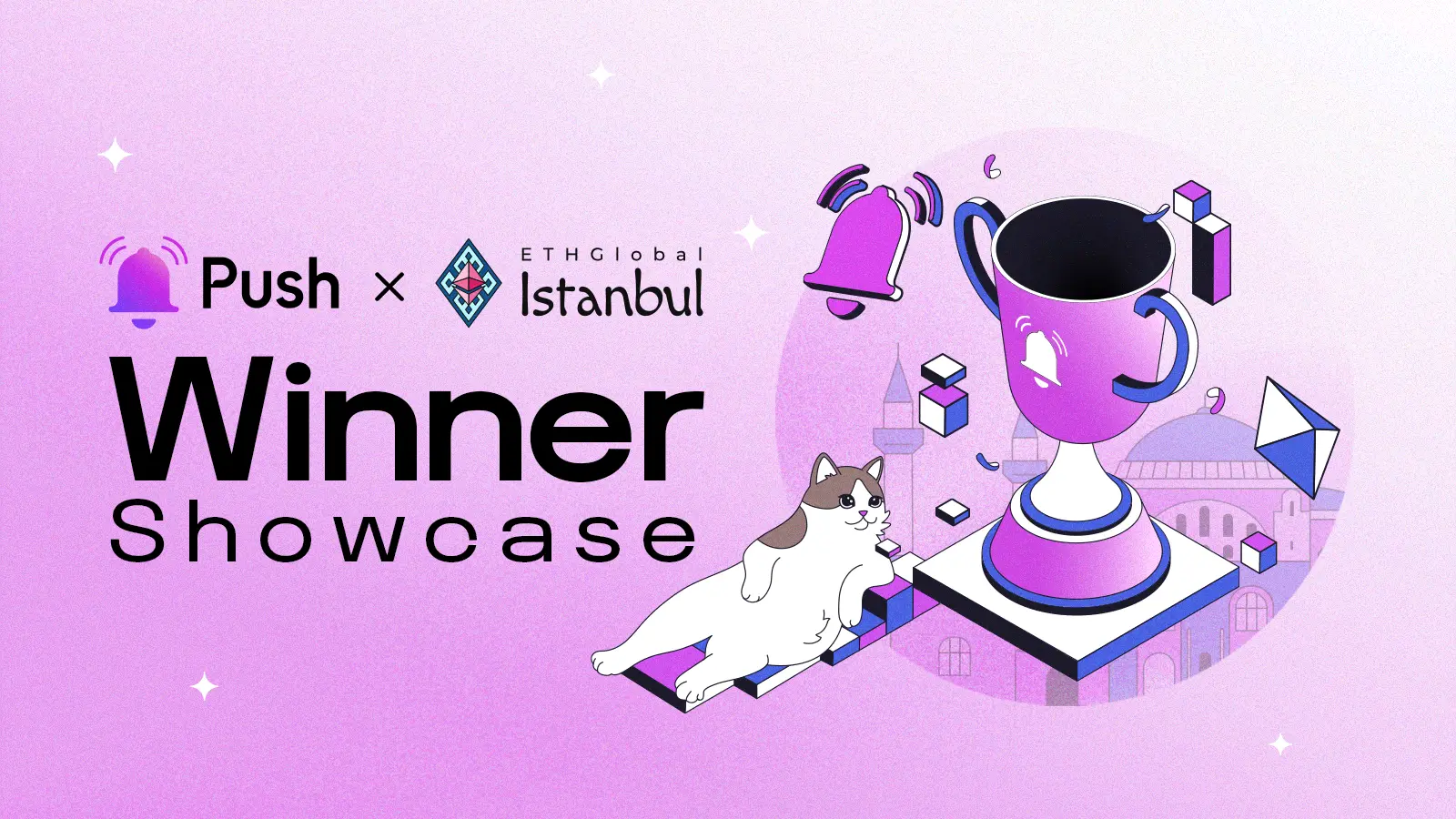 Cover Image of Push x ETHGlobal Istanbul - Enhance Your UX and Win $10k in Bounties