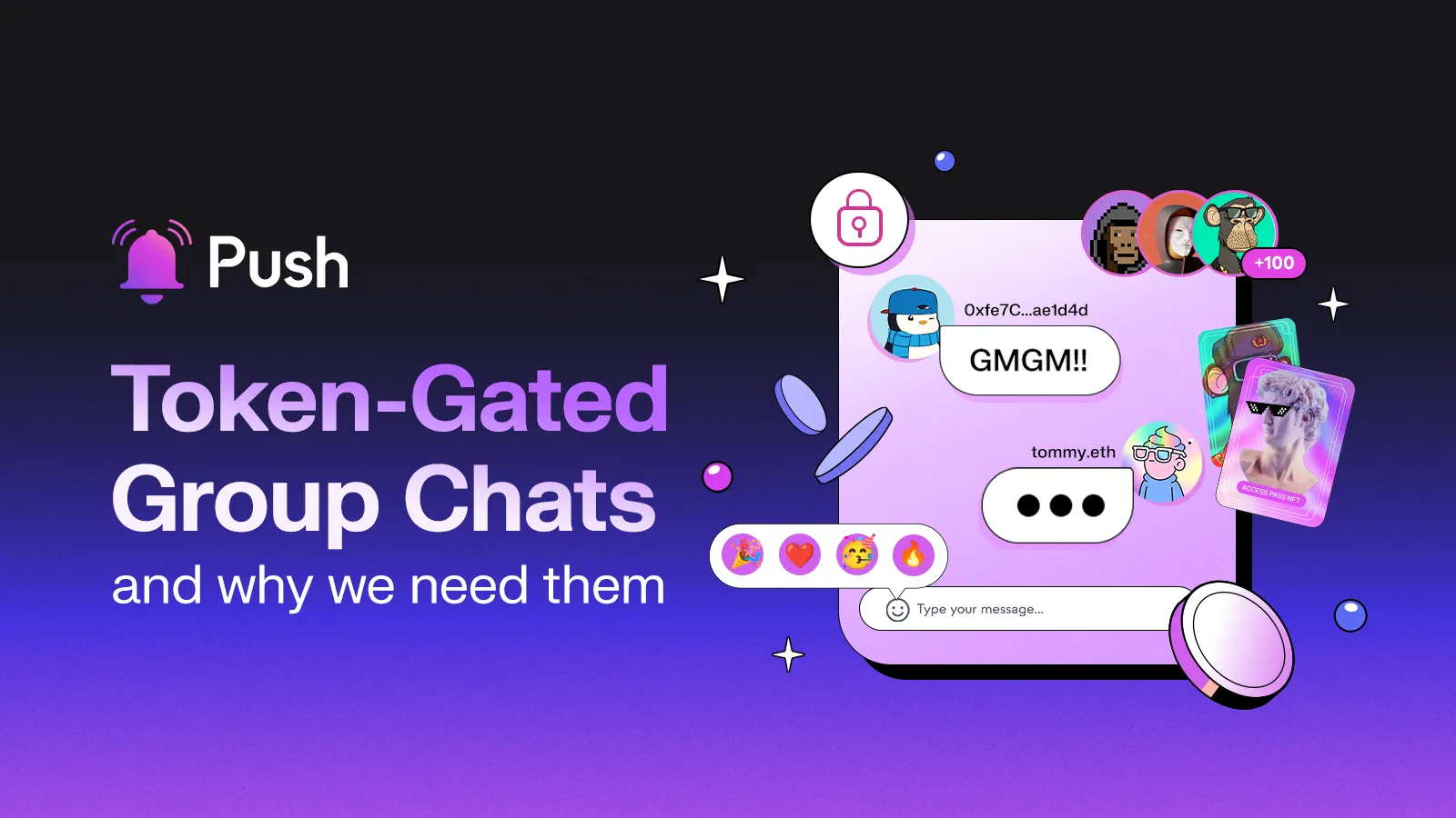 Cover Image of Token-Gated Group Chats