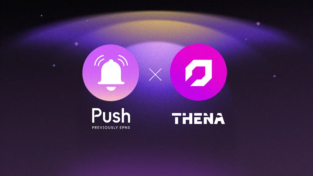 Cover image of Birth of a New Pantheon: THENA and Push Protocol Unite💜