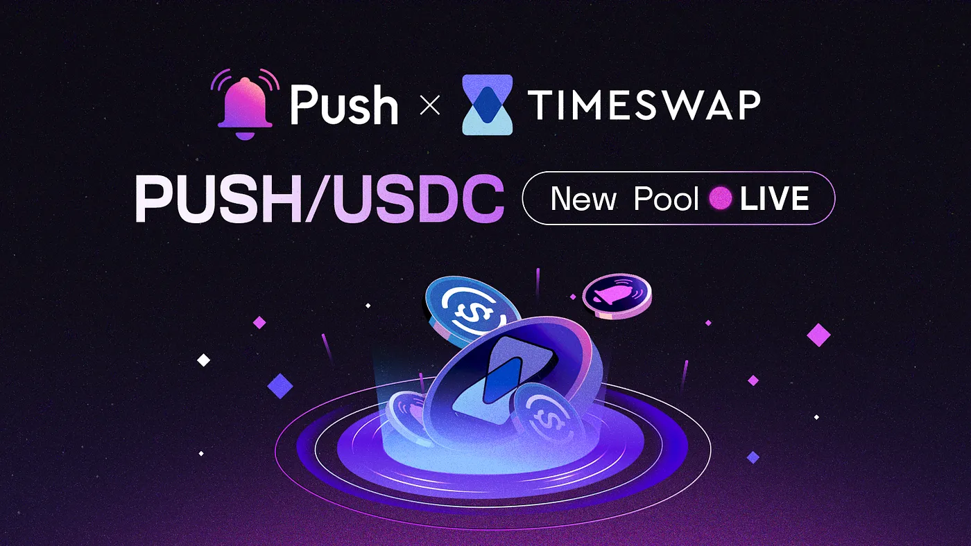 Cover image of Pushing Ahead in Time: $PUSH x Timeswap ⏳