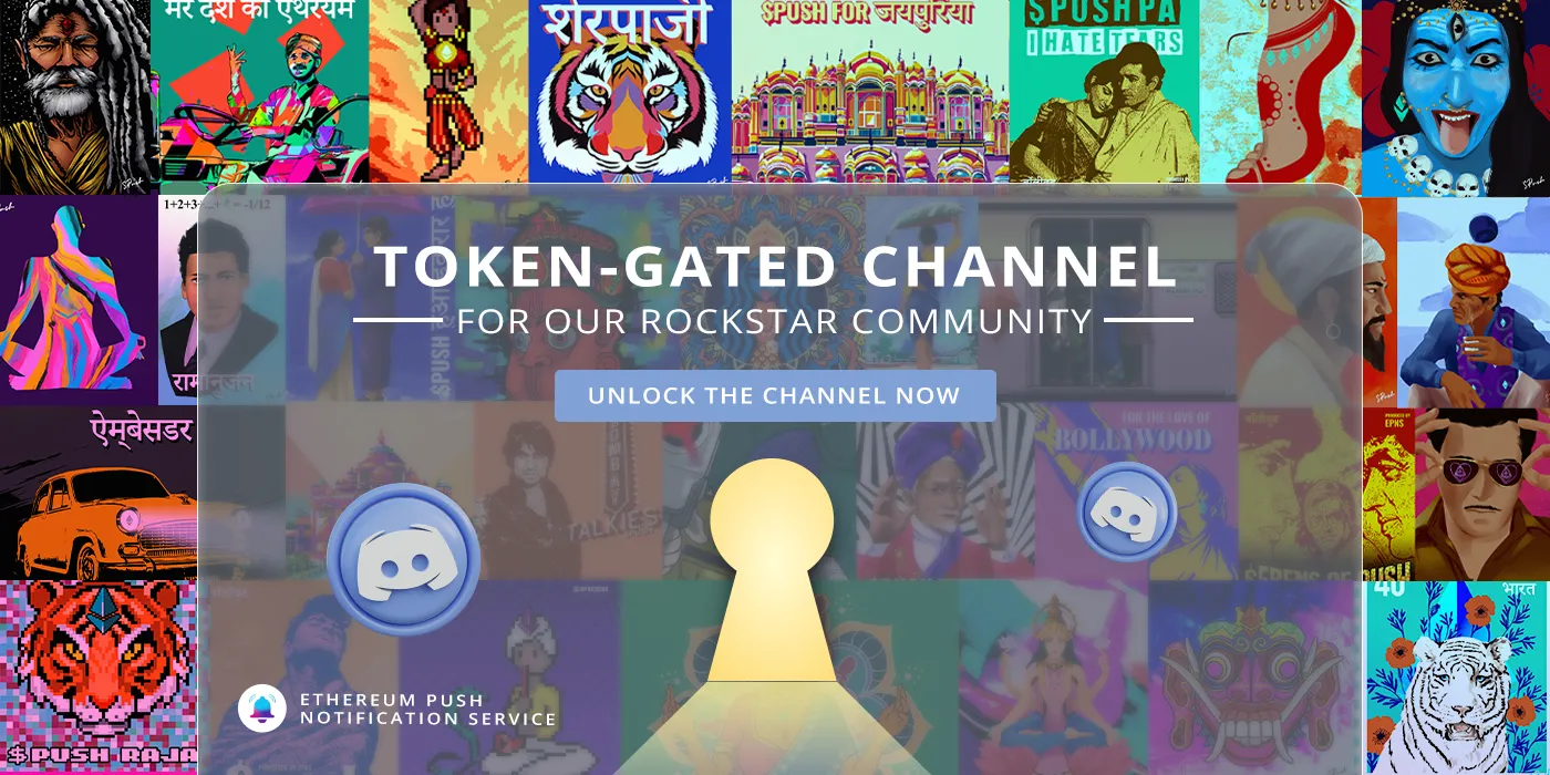 Cover image of Token-Gated Channel for Our Rockstar Community