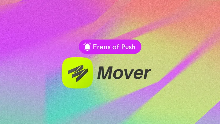 Cover image of Push Helps Mover — the First Crypto Debit Card, to Power Communication on the Platform