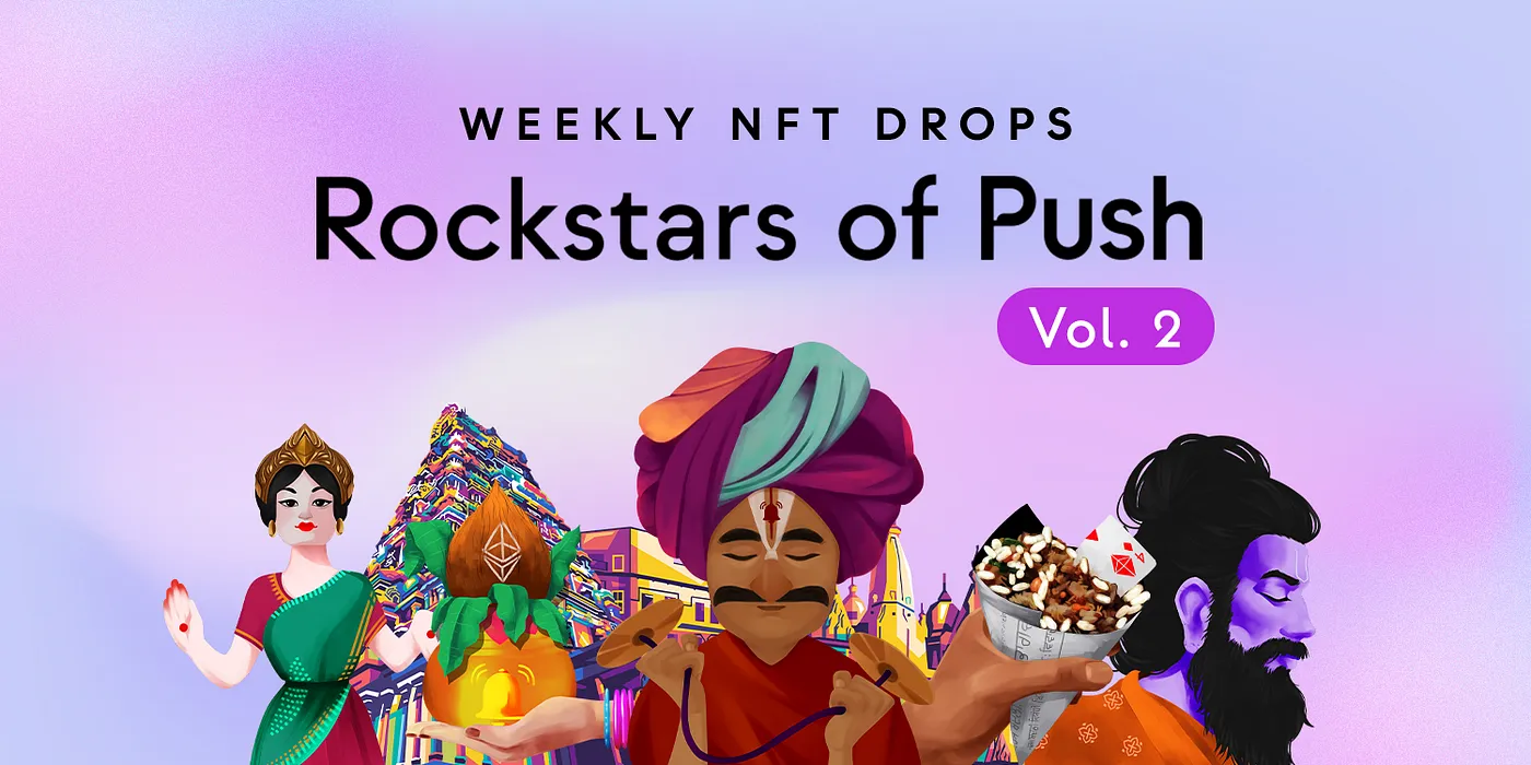 Cover Image of Announcing Volume 2 of Push #ROCKSTARS