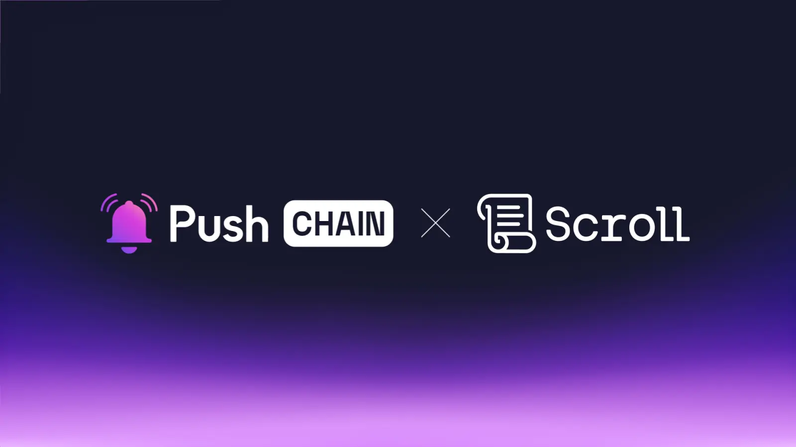 Cover image of Push Chain Join Forces With Scroll 