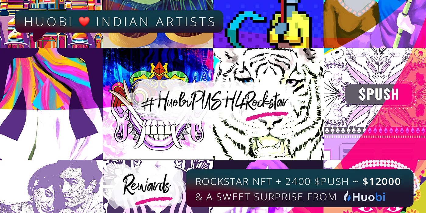 Cover Image of Huobi ❤️ Supports Indian Artists!