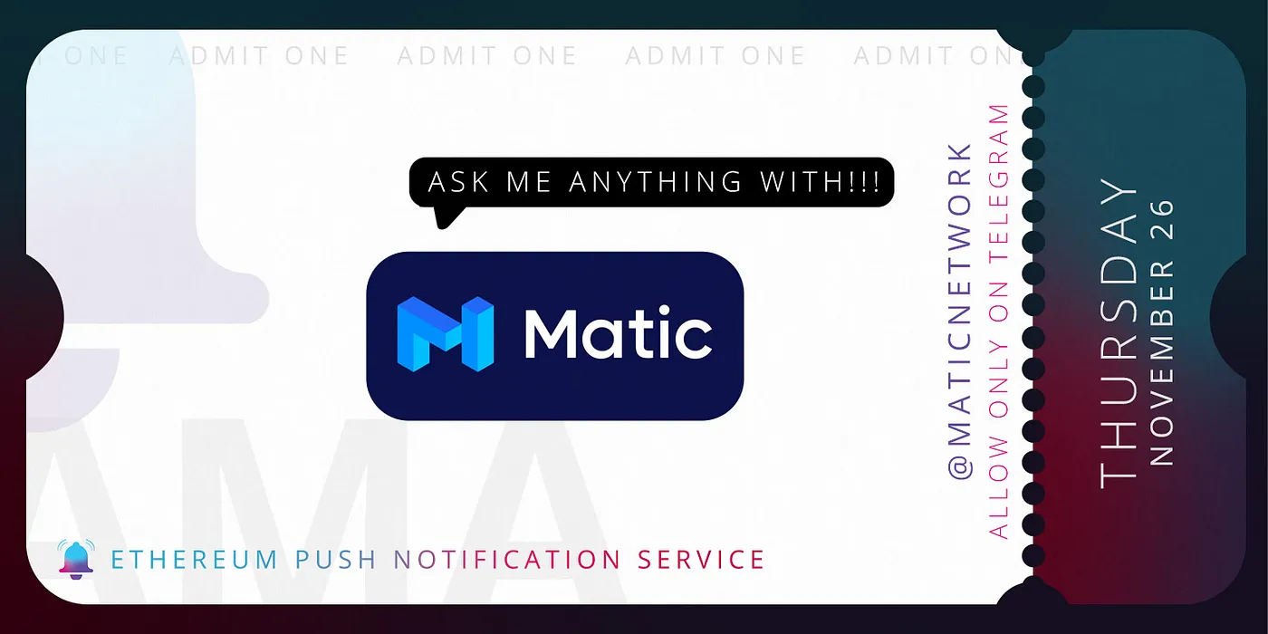 Cover Image of 🎙 AMA with Matic Network