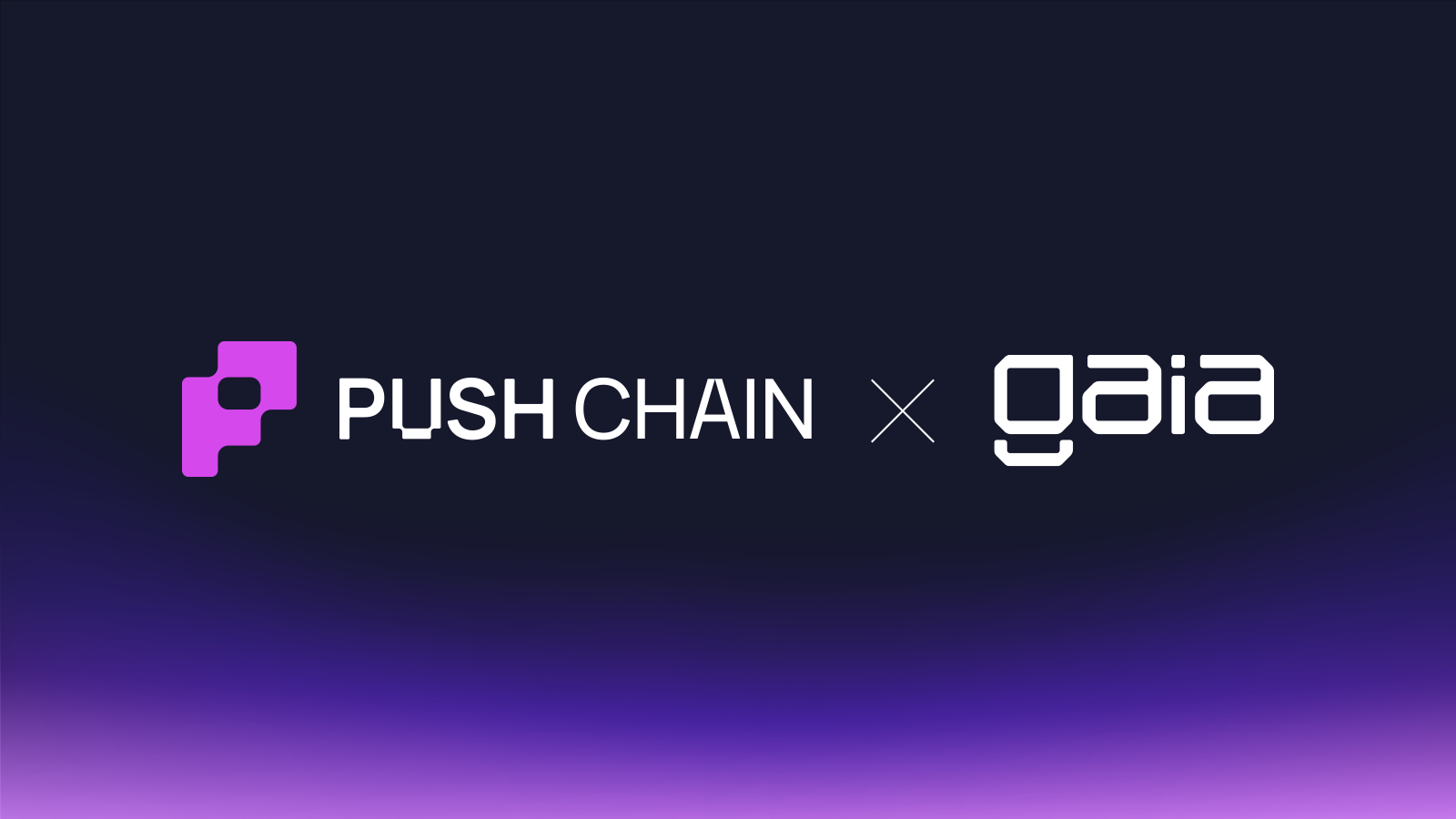 Cover image of Push Chain Join Forces With Gaia 