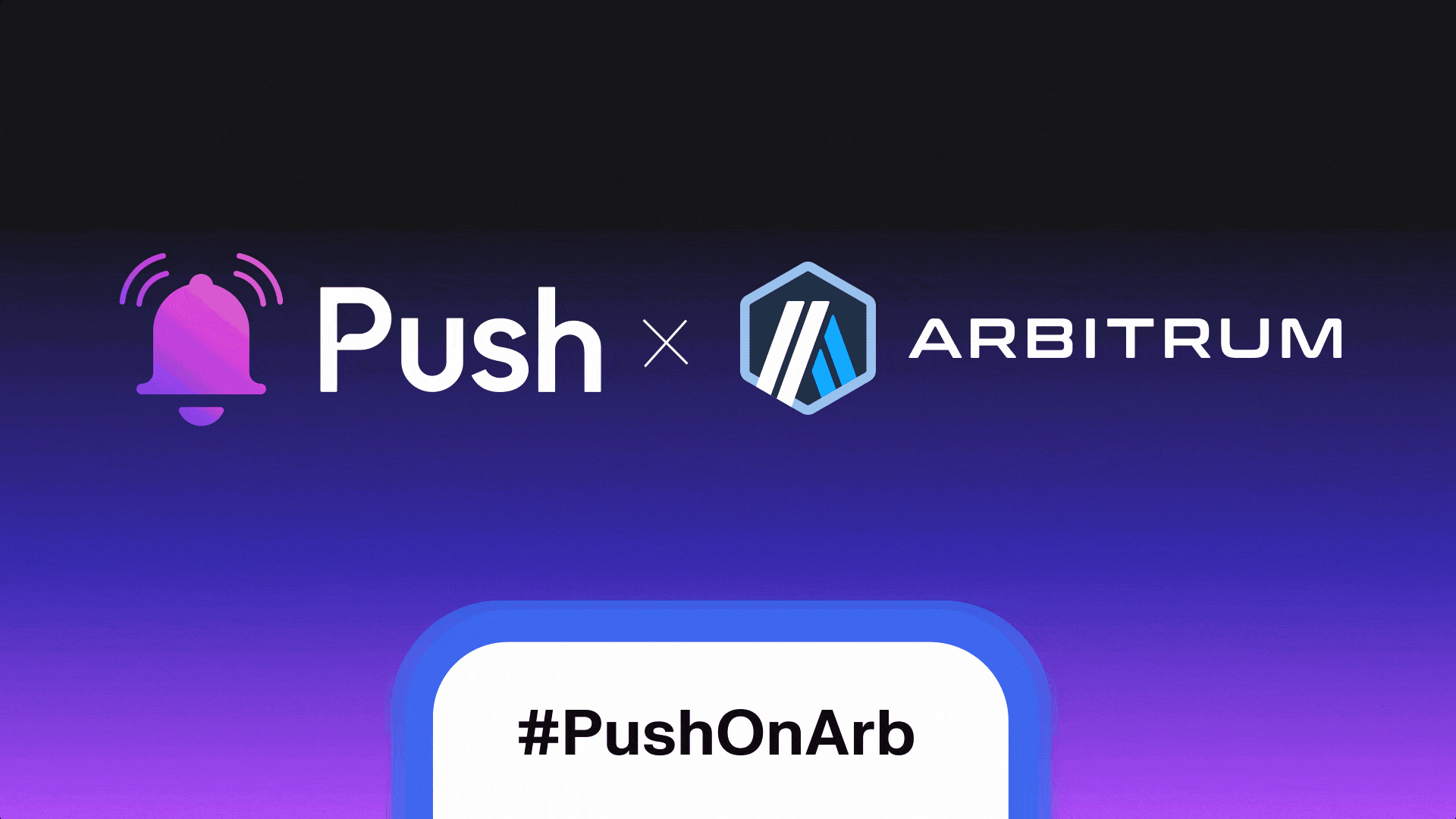 Cover Image of Push Protocol Supporting Real-Time Notifications and Messaging on Arbitrum Blockchain