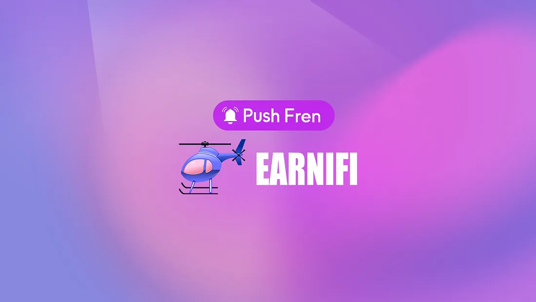 Cover image of Earnifi — Never Miss an Airdrop With Push Notifications