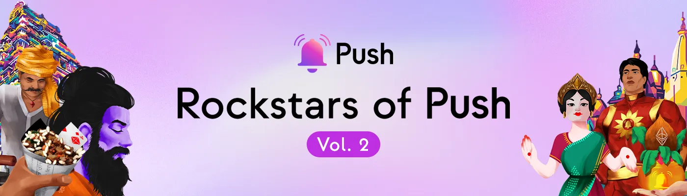 Second volume of Push Rockstars Image