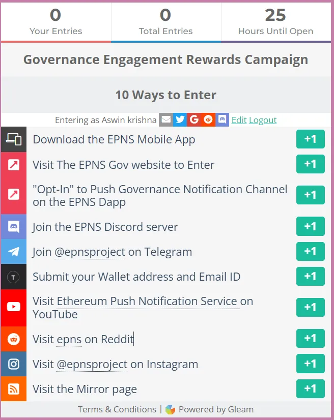 Third image of Push GovEARNance Updates &amp; Engagement Rewards Campaign