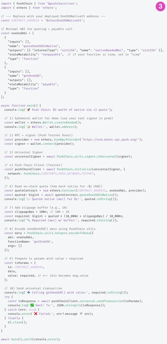 Level 5 code example
